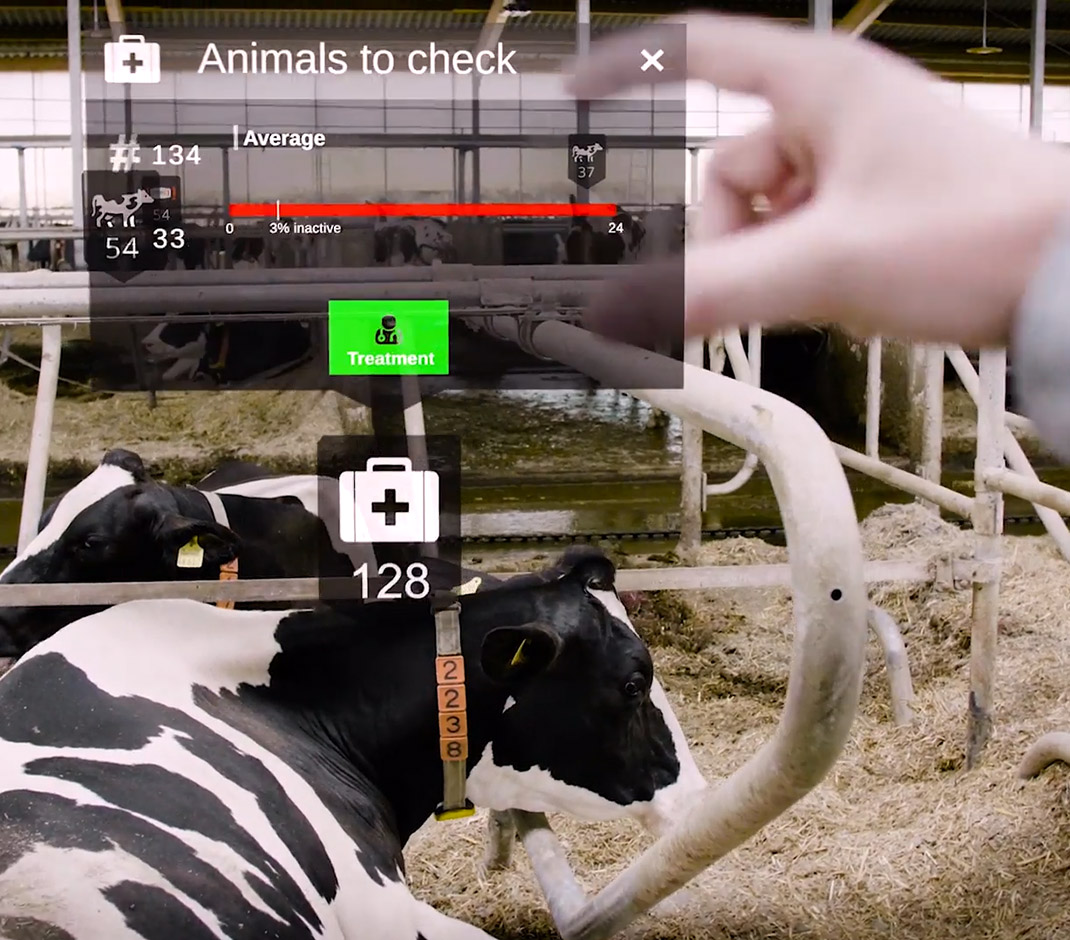 It's not science fiction: Nedap Augmented Reality brings data to life -  Nedap Livestock Management